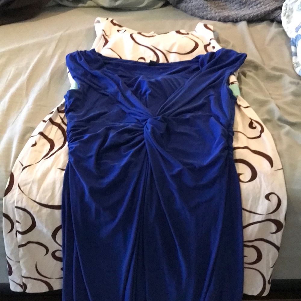 Lot of Two Dresses. One Size XL. One size 16P.
